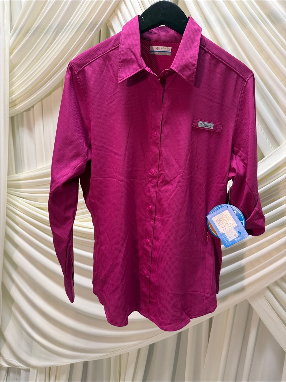 Columbia Women's Crystal Springs Long Sleeve Tee - Size: L
